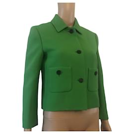 Dior-S/S Short Green Dior Jacket 2022 #DIOV34a-Green