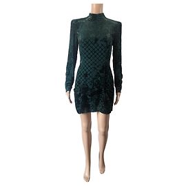 Balmain pour H&M Robe Balmain x H&M verte Vert