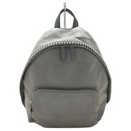 Stella Mc Cartney STELLA McCARTNEY Falabella / Mini-Rucksack / Rucksack / Kunstleder / GRY / einfarbig Grau