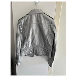 Saint Laurent-Biker jackets-Silvery