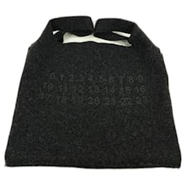 Maison Martin Margiela-Maison Margiela House shopping bag / tote bag / wool / GRY-Grey