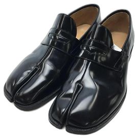 Maison Martin Margiela Mocassins Maison Margiela / 44 / Noir / Cuir / Tabi / Semelle VIBRAM Noir