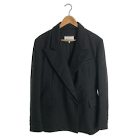 Maison Martin Margiela-Maison Margiela 2019AW Dummy Button lined Tailored Jacket / 46 / Wool / GRY / Stripes-Grey