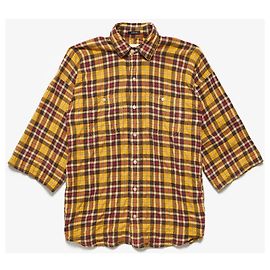 controllato R13 Camicia Giallo
