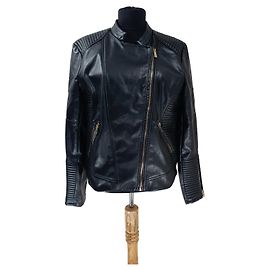 Veste Catherine Malandrino noire en polyuréthane L Noir