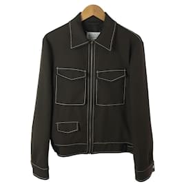 Maison Martin Margiela-Maison Margiela 19SS / Multi-pocket Jacket / 46 / Polyester / Brown-Brown