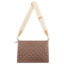 Louis Vuitton Bolso LV Coussin MM Topo Castaño