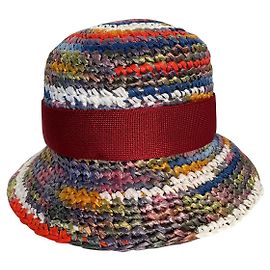 Chapéu Missoni Mare de palha multicolor Multicor