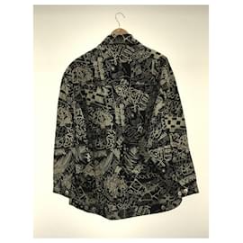 Maison Martin Margiela-Maison Margiela 20AW / painting denim jacket / G Jean / S / cotton / black / total pattern-Black