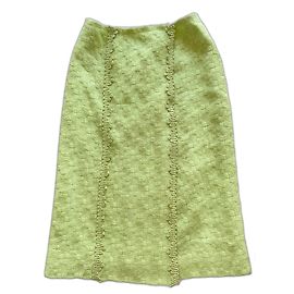 Chanel Gonna Verde chiaro