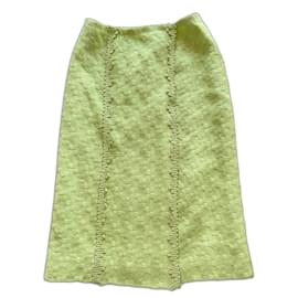 Chanel-Falda-Verde claro