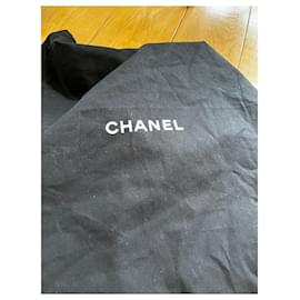 Chanel-Grande saco de compras-Preto,Gold hardware
