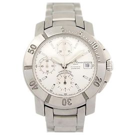RELÓGIO BAUME & MERCIER CAPELAND 65366 CRONÓGRAFO AUTOMÁTICO DE AÇO Prata
