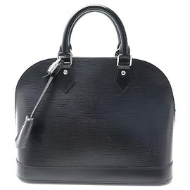 NOVA BOLSA LOUIS VUITTON ALMA PM PRETA EPI COURO M40302 BOLSA DE MÃO Preto