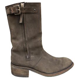 bottines Heschung p 36,5 Marron clair