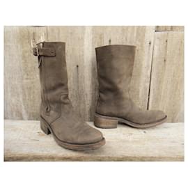 Heschung-Heschung p ankle boots 36,5-Light brown