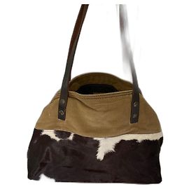 Miu Miu Denim Beige Top Bag Beige
