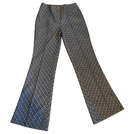 Fendi Pantaloni, ghette Marrone