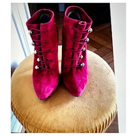 Christian Louboutin-Fife Boots 120-Red