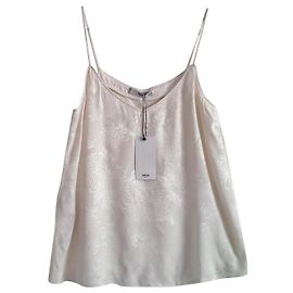Mango Suit collection. Subtle brocade pattern. new with tag. Cream Cream