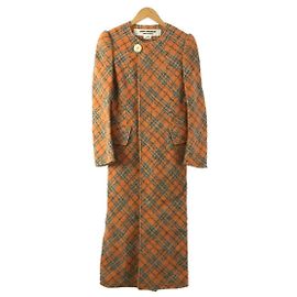 JUNYA WATANABE COMME des GARCONS Coat / S / Wool / Orange Orange