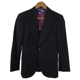 JUNYA WATANABE COMME des GARCONS Tailored jacket / S / wool / black / stripes Black