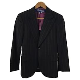 Junya Watanabe-JUNYA WATANABE COMME des GARCONS Tailored jacket / S / wool / black / stripes-Black