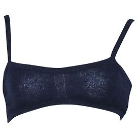Bralette Khaite Vara de cachemir azul marino Azul Azul marino