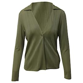 Reformation-Reformation Knit Loose Top in Green Polyester-Green