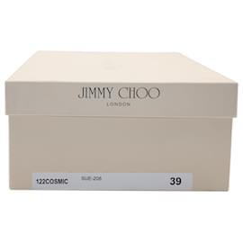 Jimmy Choo-Jimmy Choo Cosmico 122 Décolleté in camoscio grigio-Grigio