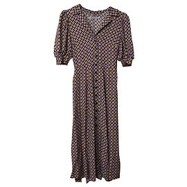 Reformation VESTIDO ESTAMPADO REFORMA EN VISCOSA MULTICOLOR Otro Impresión de pitón