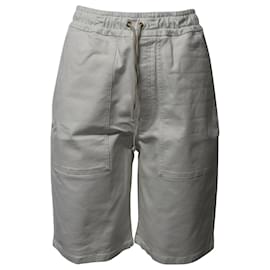 Nanushka-Nanushka Hadi Bermuda-Shorts aus weißem Denim-Weiß
