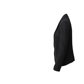 Helmut Lang-Helmut Lang Single Button Blazer in Black Wool-Black