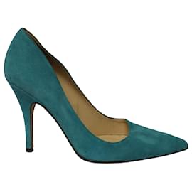 Kate Spade-Zapatos de salón Kate Spade Vivian en ante azul-Azul