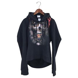 Vêtements [Used] VETEMENTS Hoodie / S / Cotton / Black / Solid Black