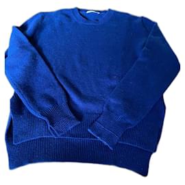 Céline-Cashmere sweater-Blue