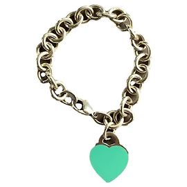Tiffany & Co pulseira de coração turquesa Turquesa