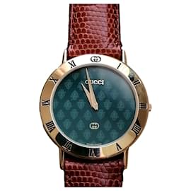 Gucci-gucci 3000M  wristwatch vintage RARE-Golden