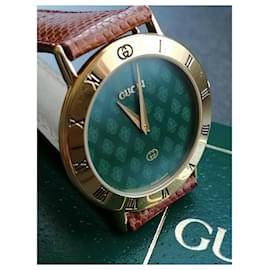 Gucci-gucci 3000M  wristwatch vintage RARE-Golden
