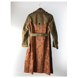 Junya Watanabe-JUNYA WATANABE COMME des GARCONS Switching design / Trench coat / XS / Cotton / BEG-Beige