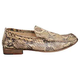 mocassins en python Sartore p 36 Imprimé python