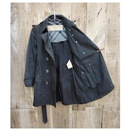Burberry-trench Burberry Brit taille 34-Noir