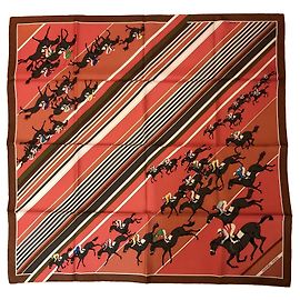 Hermès Les COURSES Multicolore