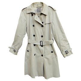 Burberry Brit Gabardinas Blanco roto