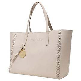 See by Chloé Bolsa Tilda em couro bege Carne