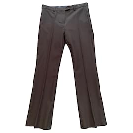 Calça preta de algodão S Max Mara Preto