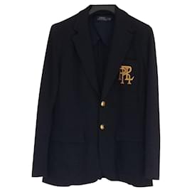 Ralph Lauren-Ralph Lauren women's navy blue jacket.-Navy blue