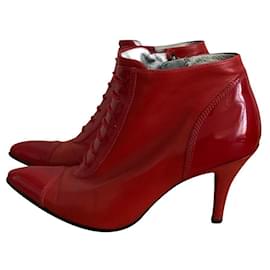 Free Lance Botines Roja