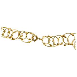 inconnue-Lange Halskette mit Belcher-Kette aus Gelbgold.-Andere