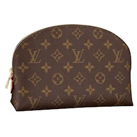 Louis Vuitton-Monograma GM Bolsa Cosmética LV-Marrom